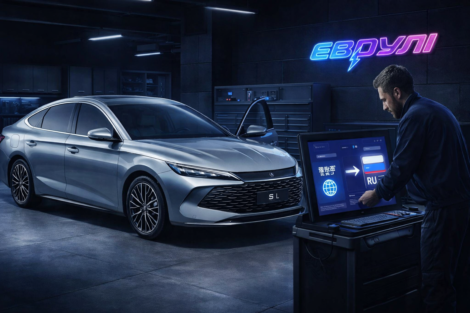Русификация BYD Qin