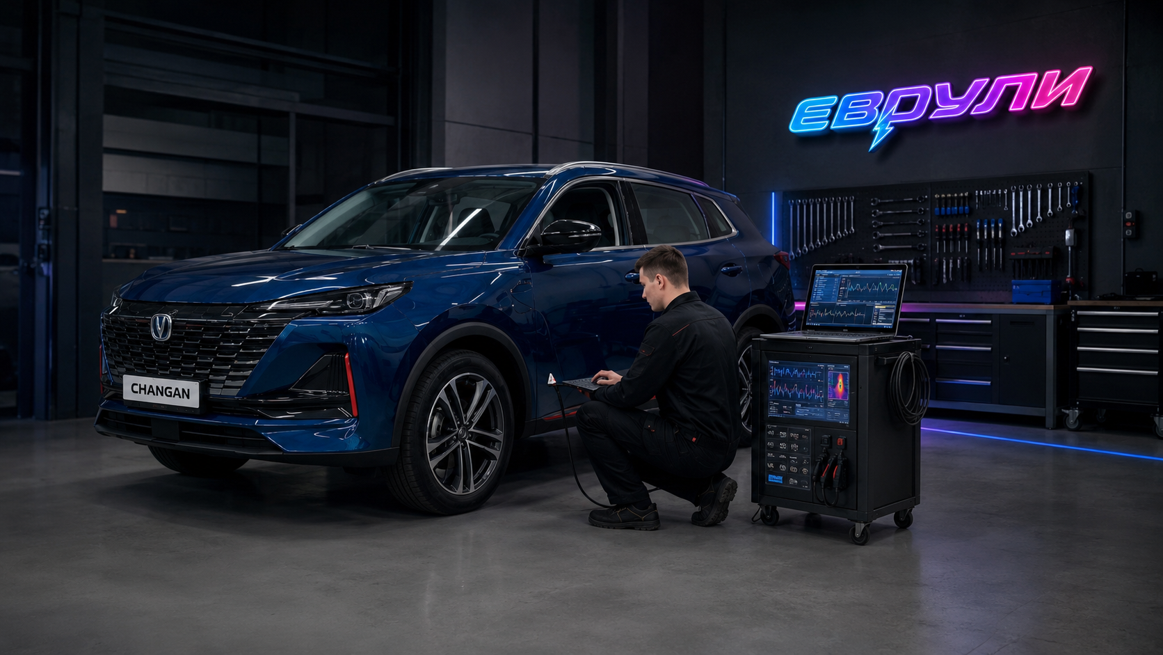Компьютерная диагностика Changan