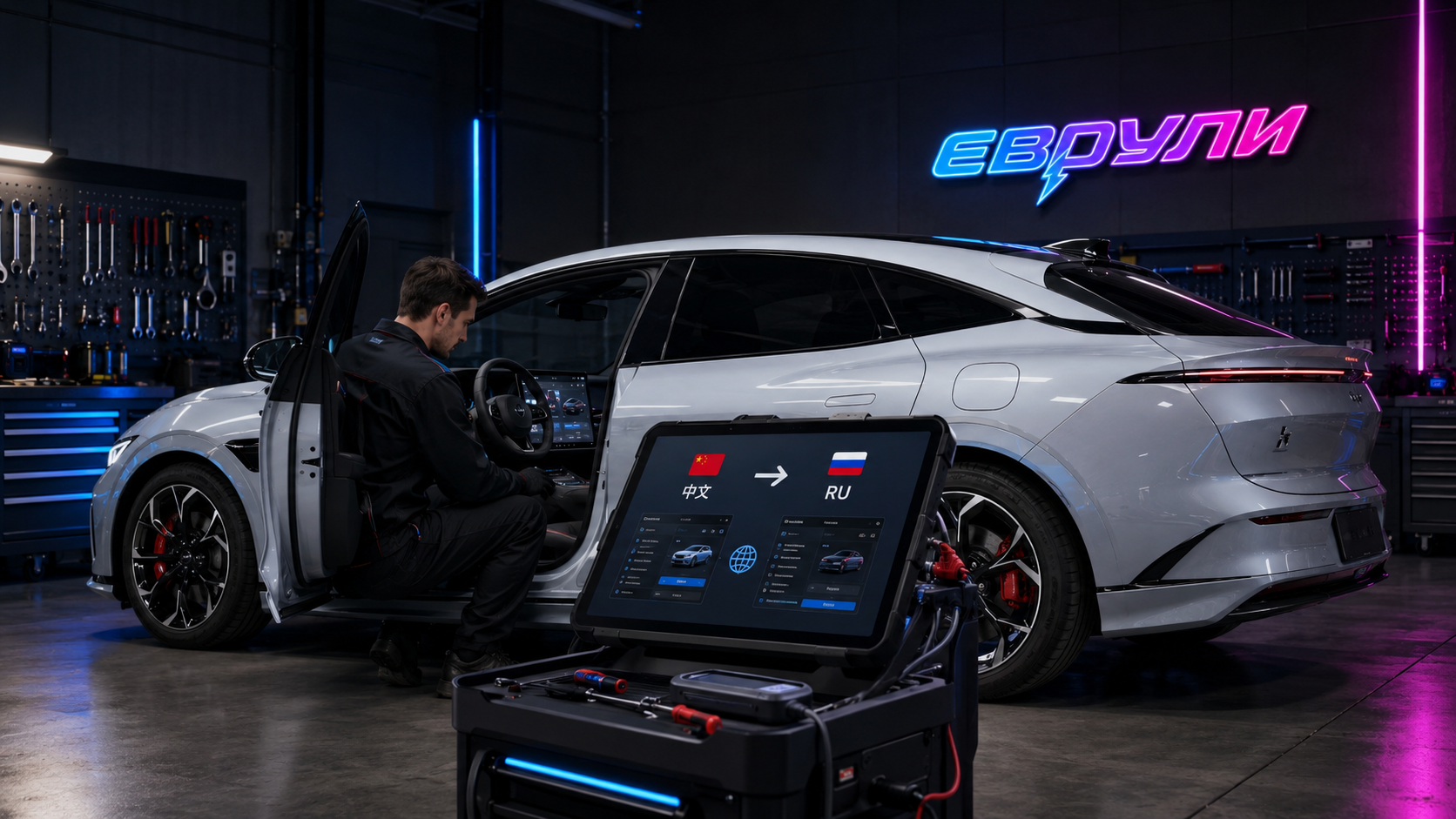 Русификация Zeekr 007 GT
