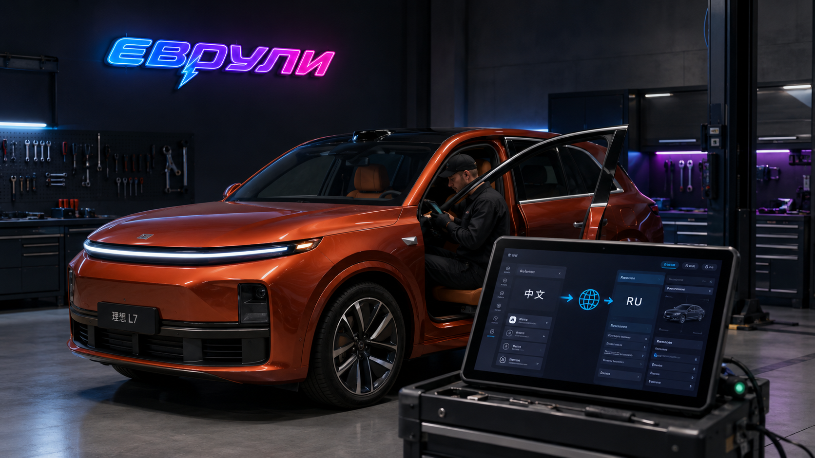 Русификация Li Xiang (Li Auto) L7