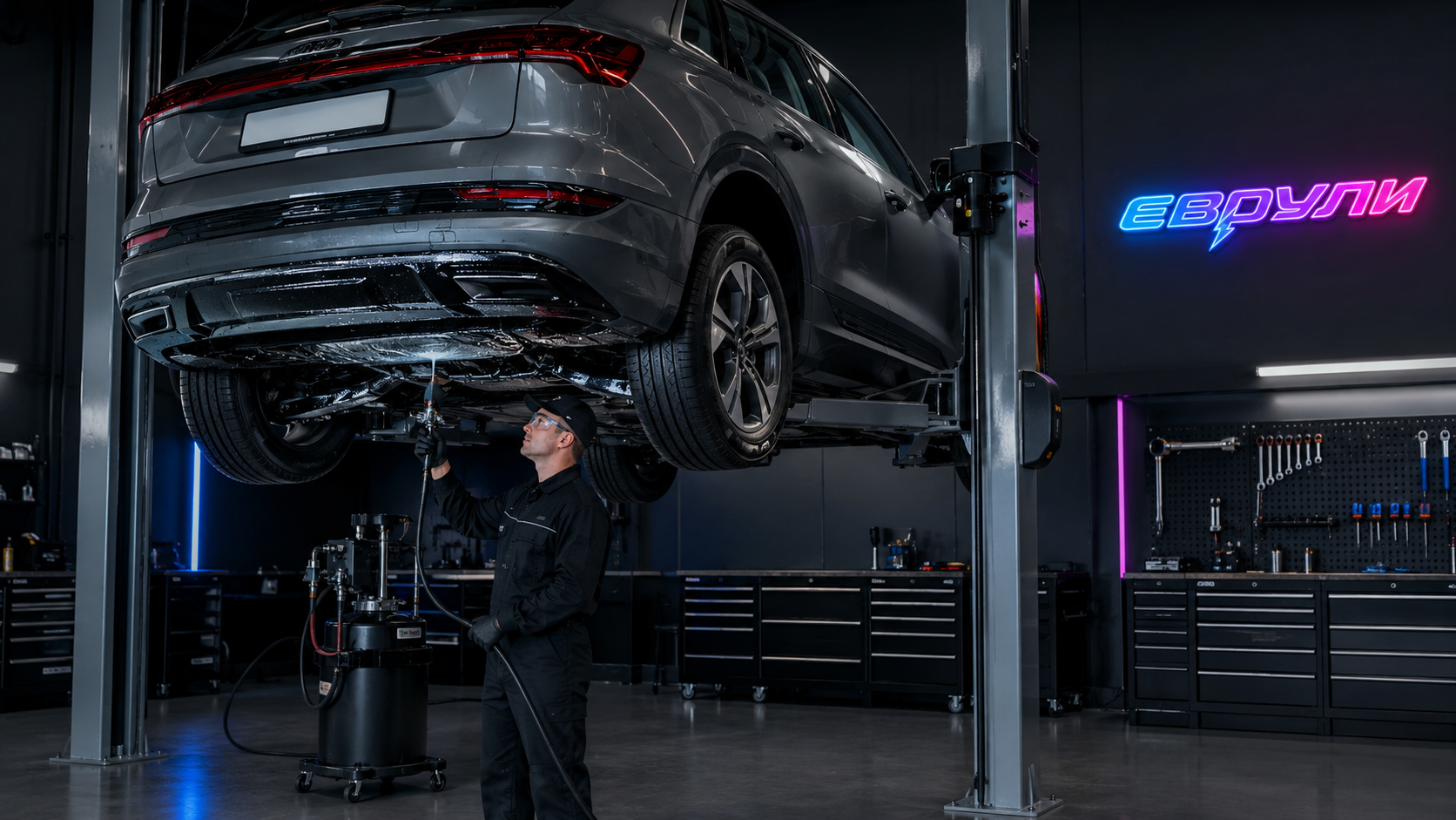 Антикоррозийная обработка Audi