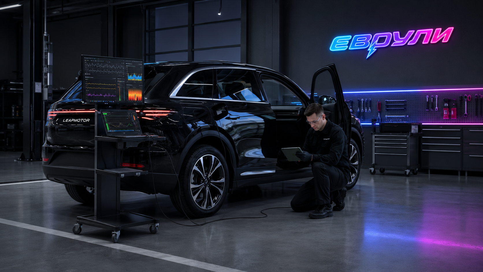 Компьютерная диагностика Leapmotor