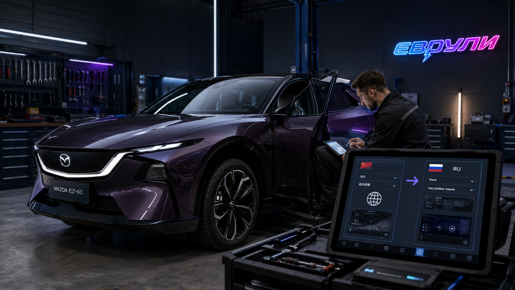 Русификация Mazda EZ-60