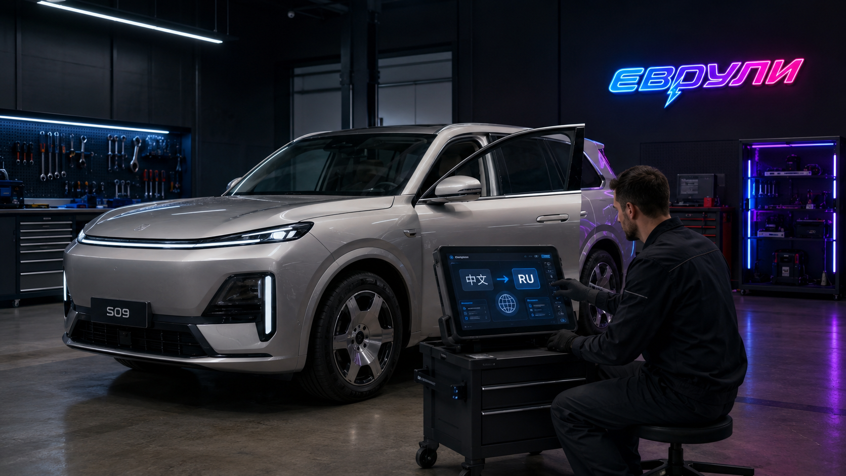 Локализация Changan Deepal S09