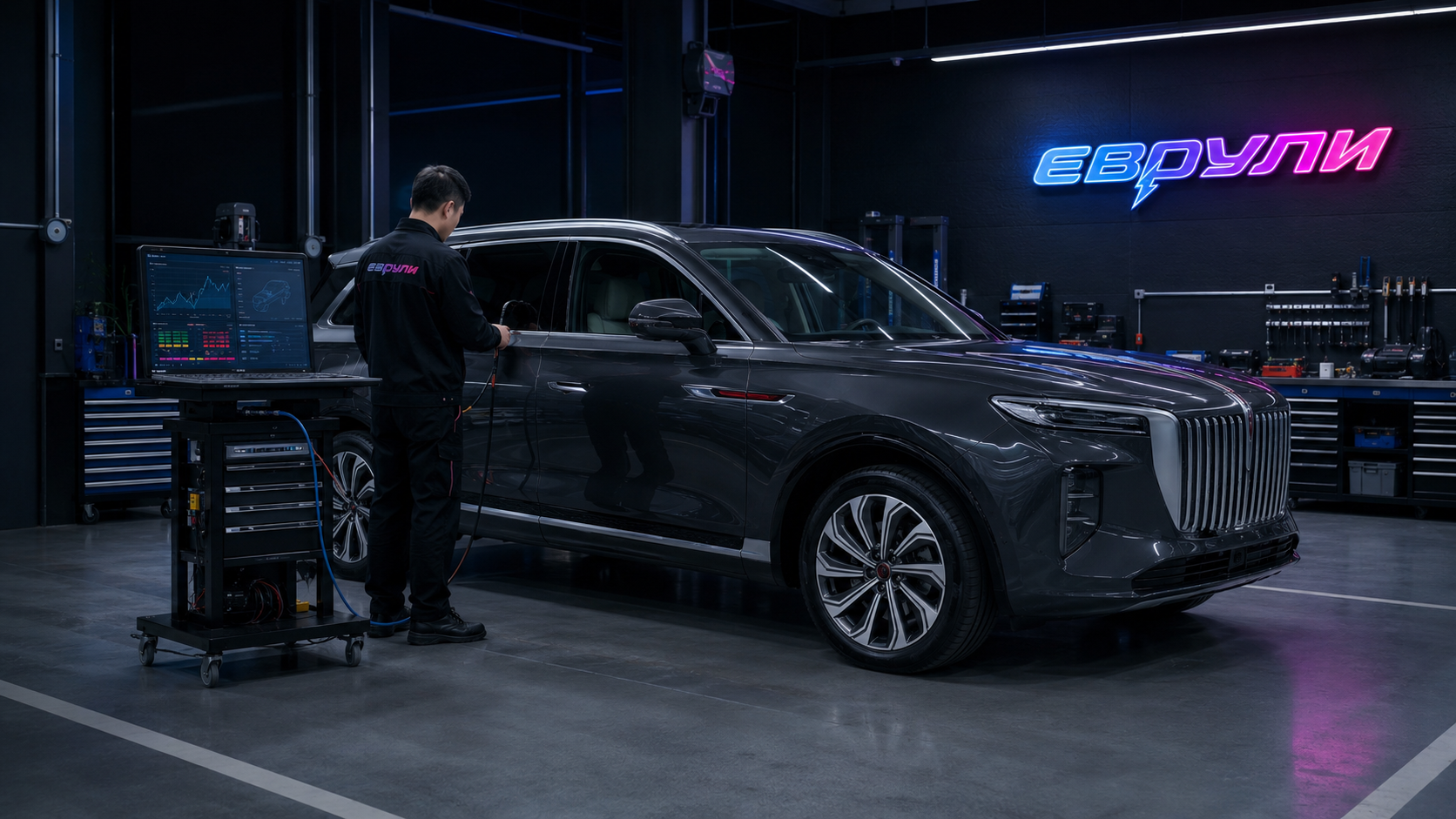 Компьютерная диагностика Hongqi