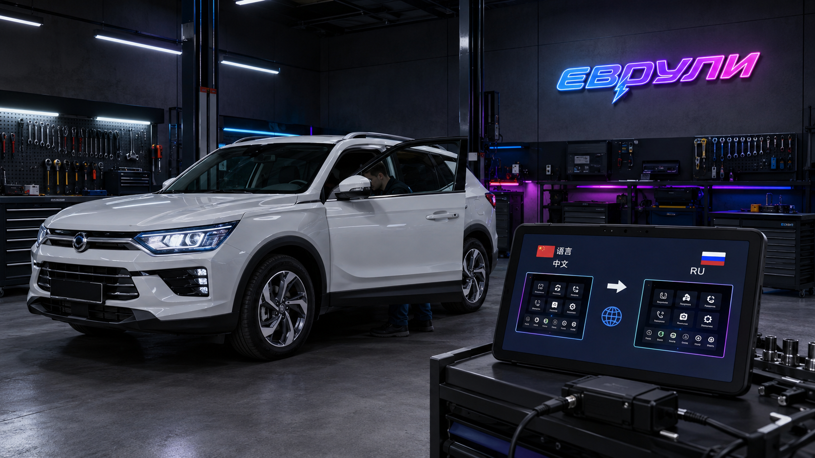 Русификация SsangYong Korando C300