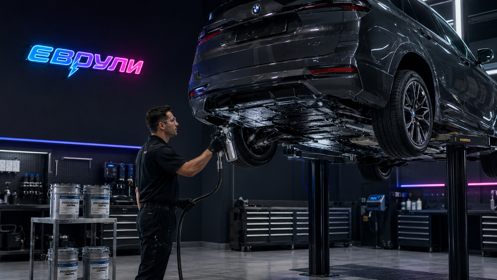 Антикоррозийная обработка BMW
