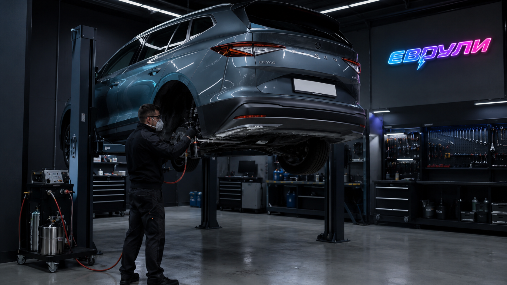 Антикоррозийная обработка Skoda