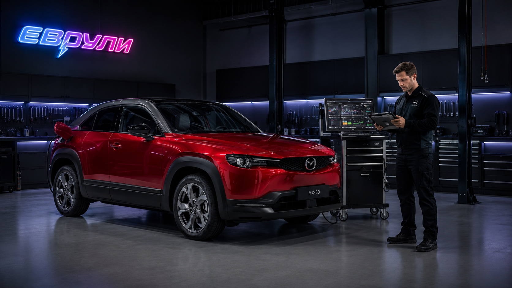 Компьютерная диагностика Mazda