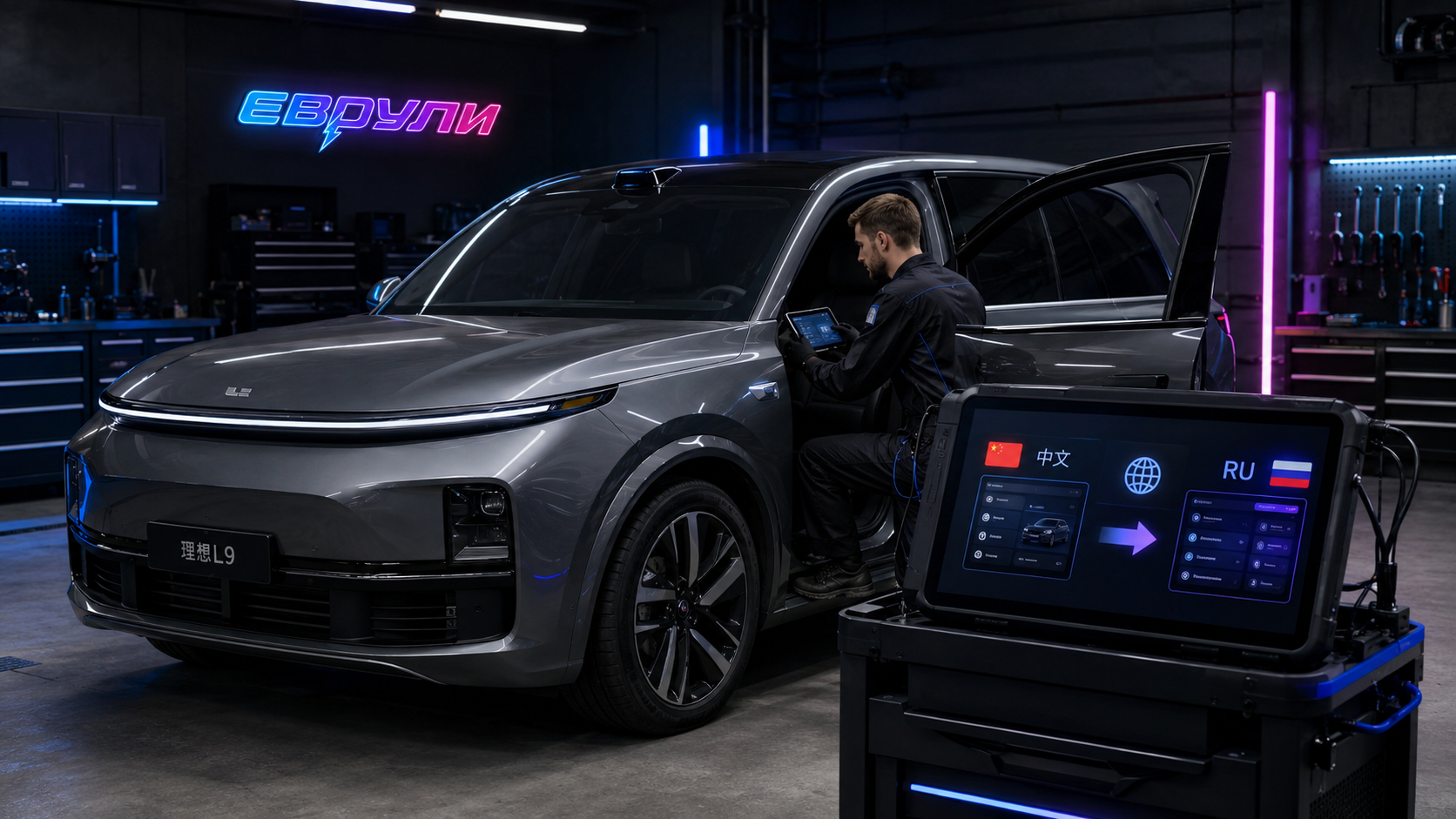 Русификация Li Xiang (Li Auto) L9