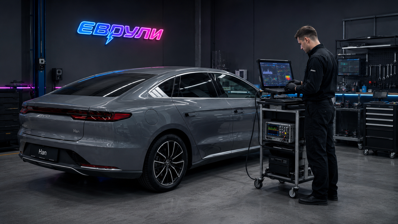 Компьютерная диагностика BYD