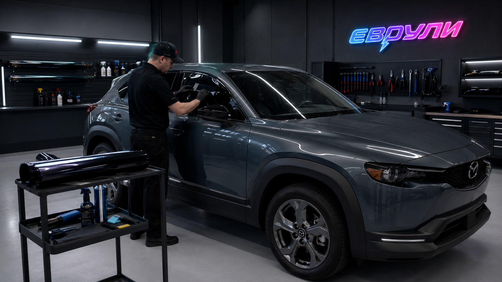 Тонировка Mazda