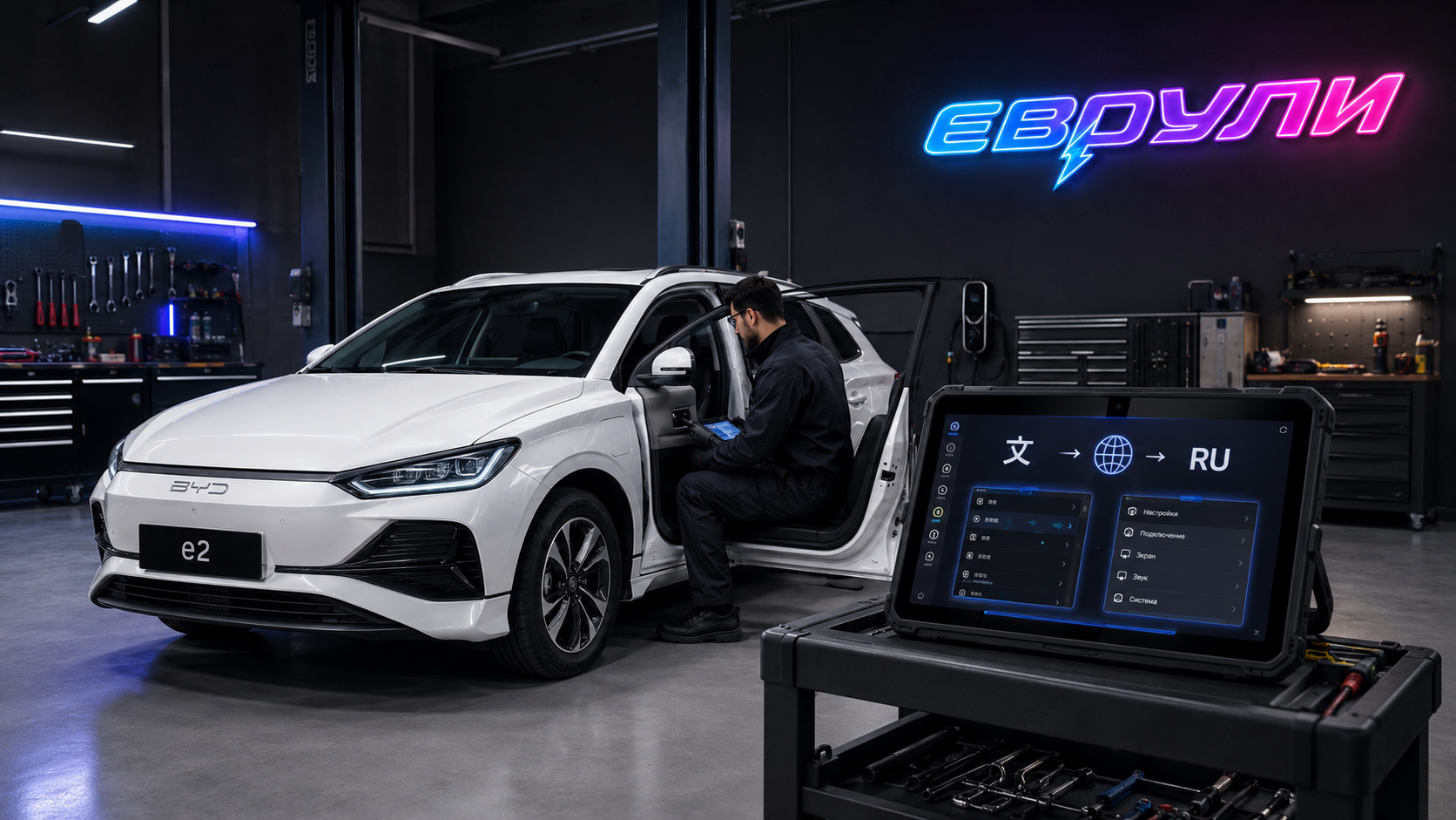 Русификация BYD e2