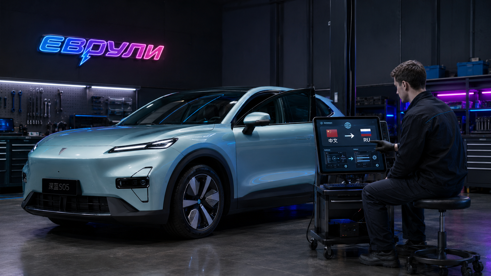 Русификация Changan Deepal S05