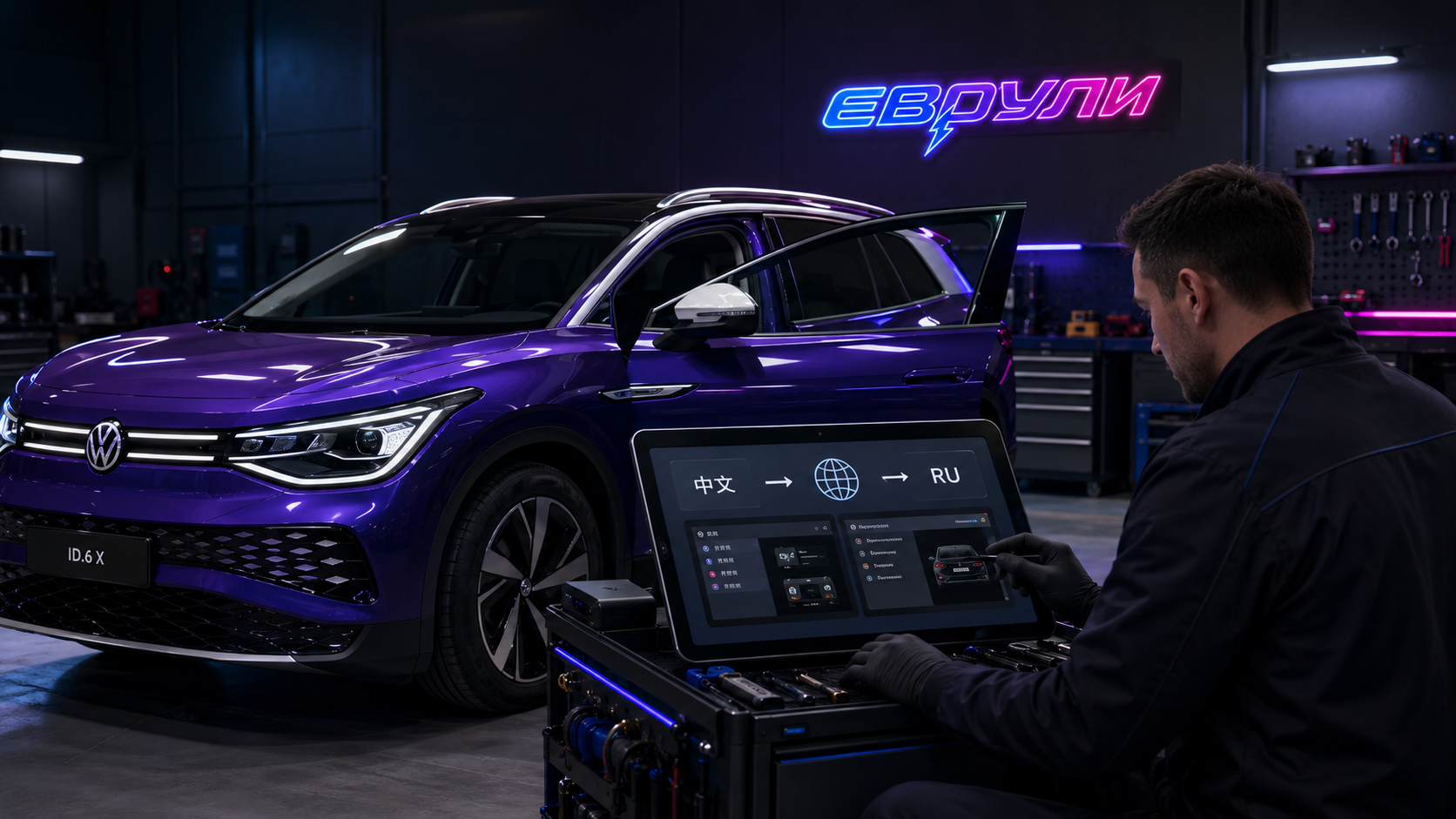 Русификация Volkswagen ID.6 (CROZZ / X)